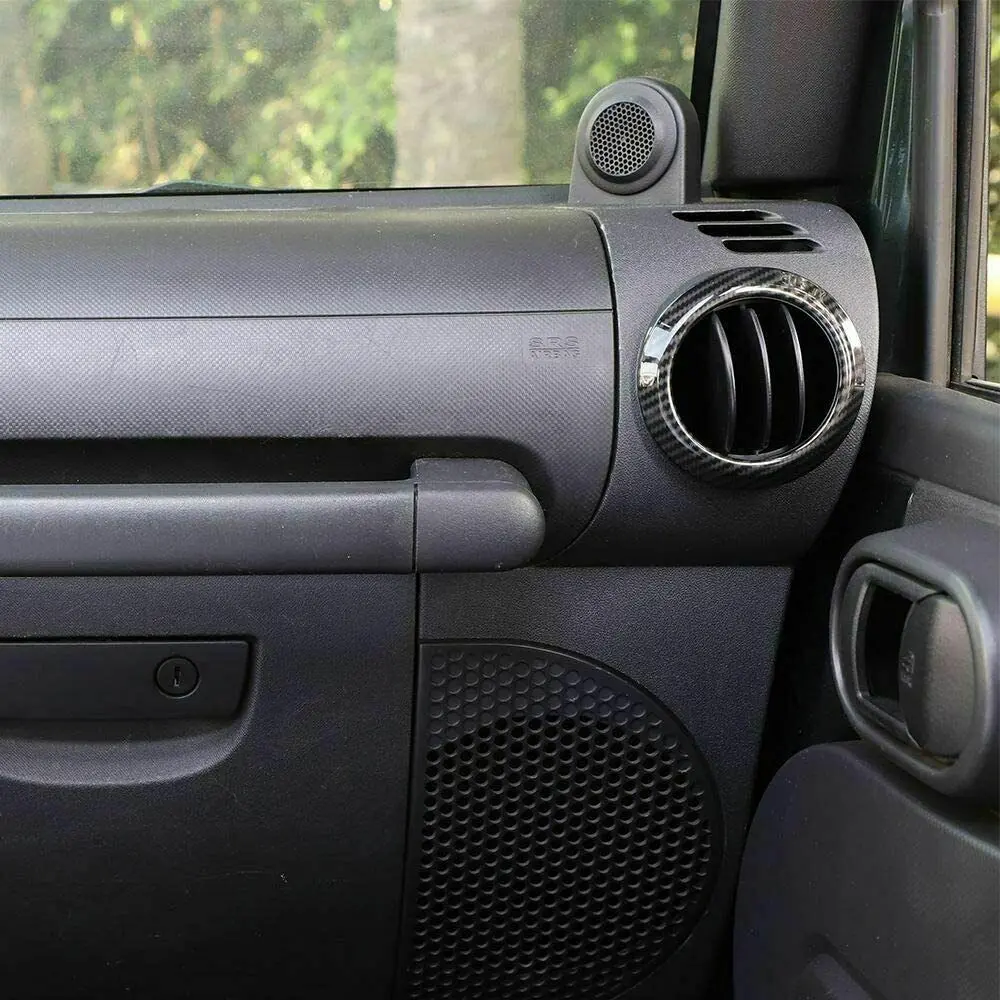 For 2007-2010 Jeep Wrangler JK 14x Steering Wheel Dashboard Air Outlet Vent Trim - Image 5