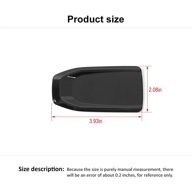 For 2021-2025 Jeep Compass Co-pilot Storage Box Switch Panel Cover Trim - Image 7