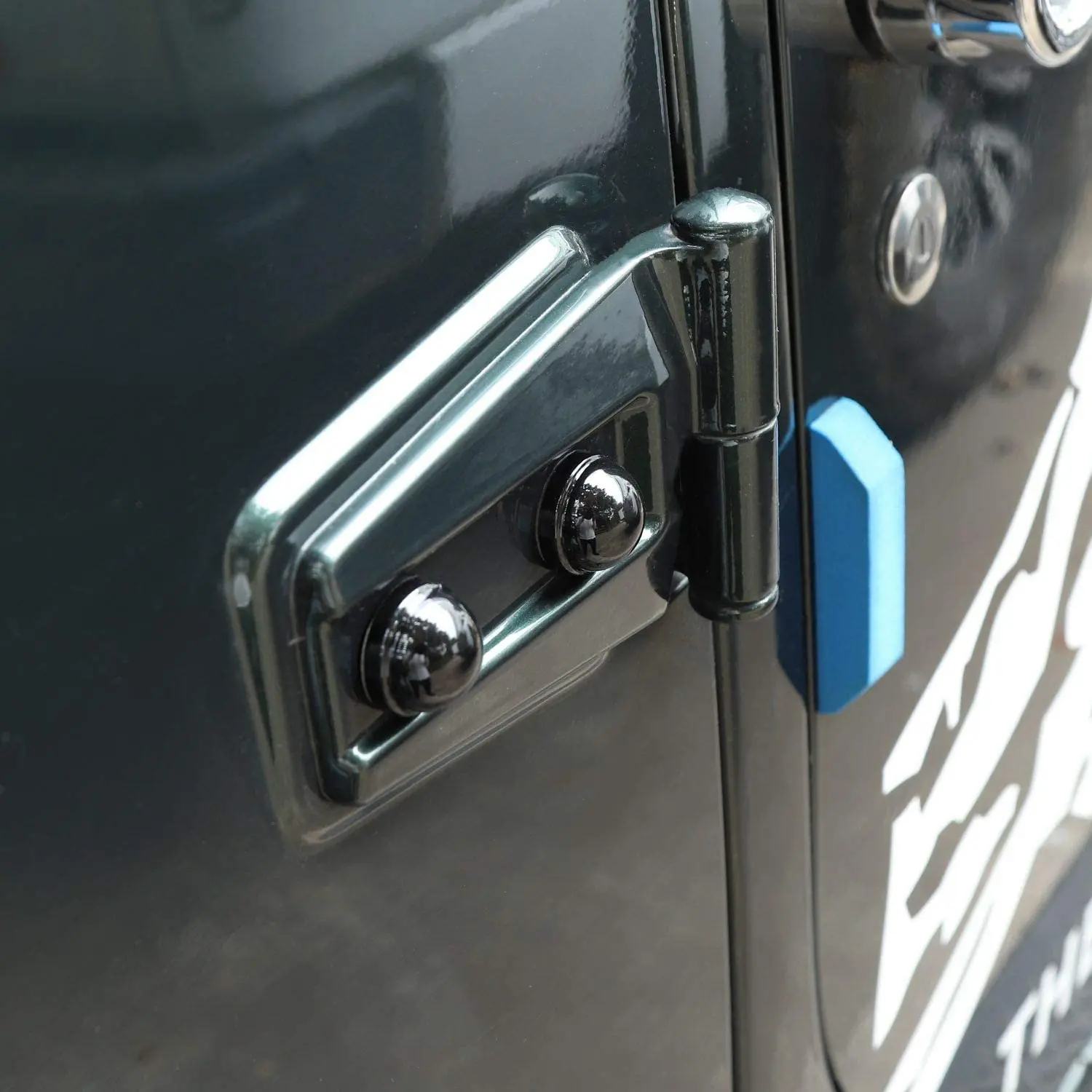 For 2007-2018 Jeep Wrangler JK & Unlimited 4 Door 20PCS Engine Hood Hinge & Door Hinge Screw Cap Trim Covers - Image 3