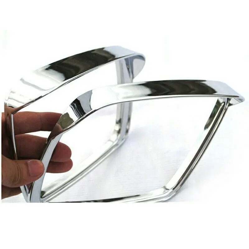 For 2011-2021 Jeep Grand Cherokee WK2 Rearview Mirror Rain Eyebrow Frame Trim 2pcs - Image 5