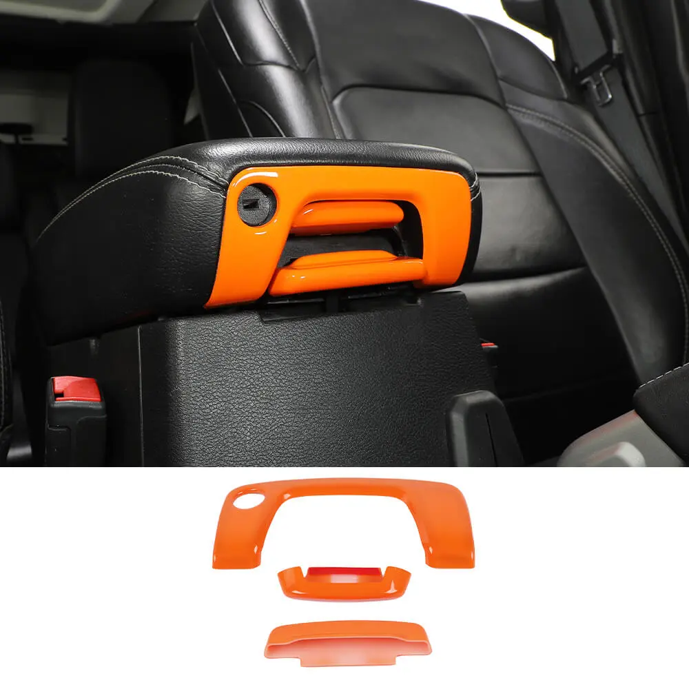 For 2018+ Jeep Wrangler JL & Gladiator JT Armrest Storage Box Switch Trim Cover - Image 12