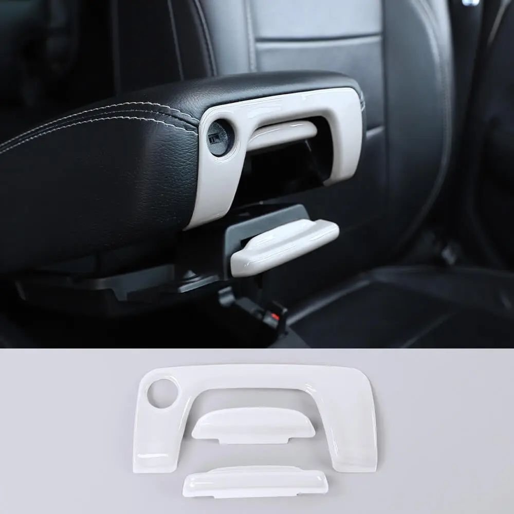 For 2018+ Jeep Wrangler JL & Gladiator JT Armrest Storage Box Switch Trim Cover - Image 13