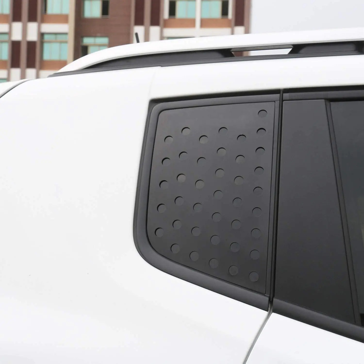 For 2015+ Jeep Renegade Front & Rear Window Triangle Glass Panel Cover Trim 4pcs - Image 6