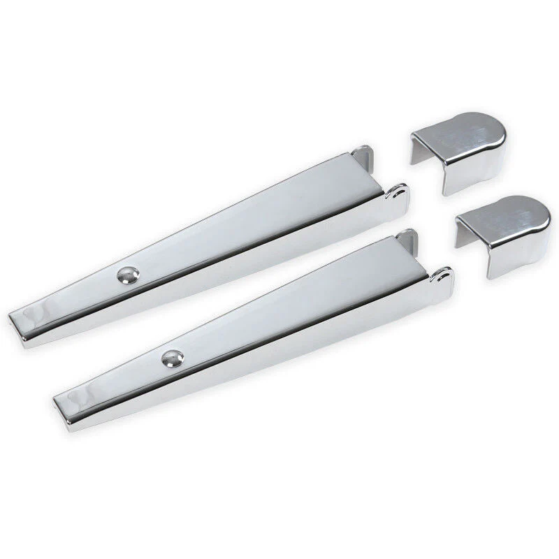 For 1997-2006 Jeep Wrangler TJ 4PCS Front Window Wiper Arm Blade Cover Trim - Image 3