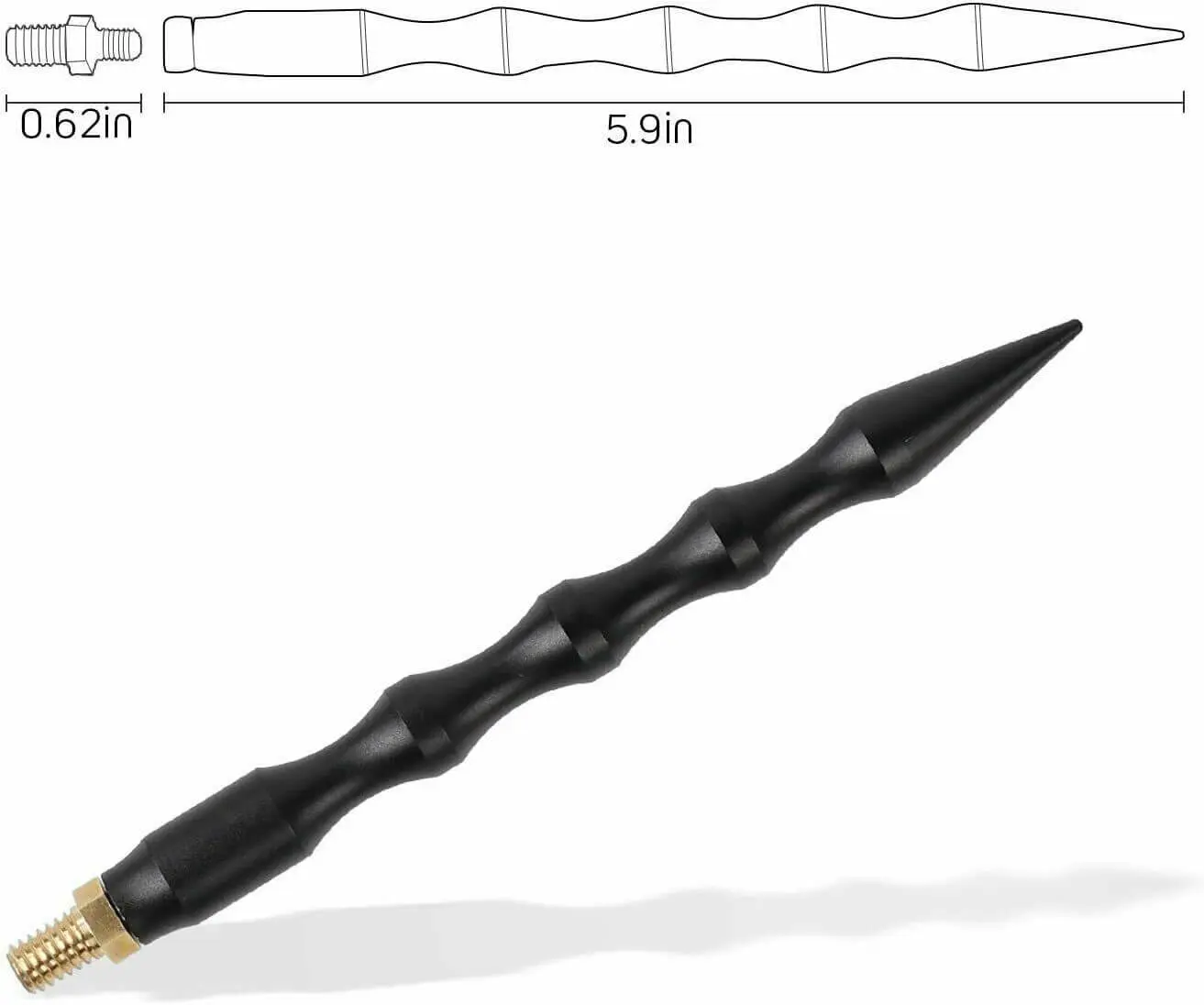 For 2007-2023 Jeep Wrangler JK JL & Gladiator JT 5.9 inch Car Antenna Radio AM FM Antenna - Image 5