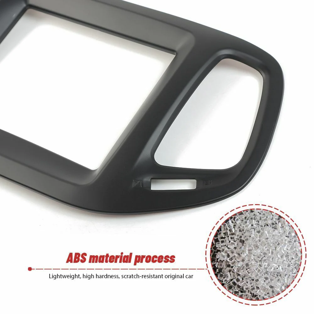 For 2017-2020 Jeep Compass 8.4 Inch Dashboard GPS Navigation Panel Cover Trim - Image 8
