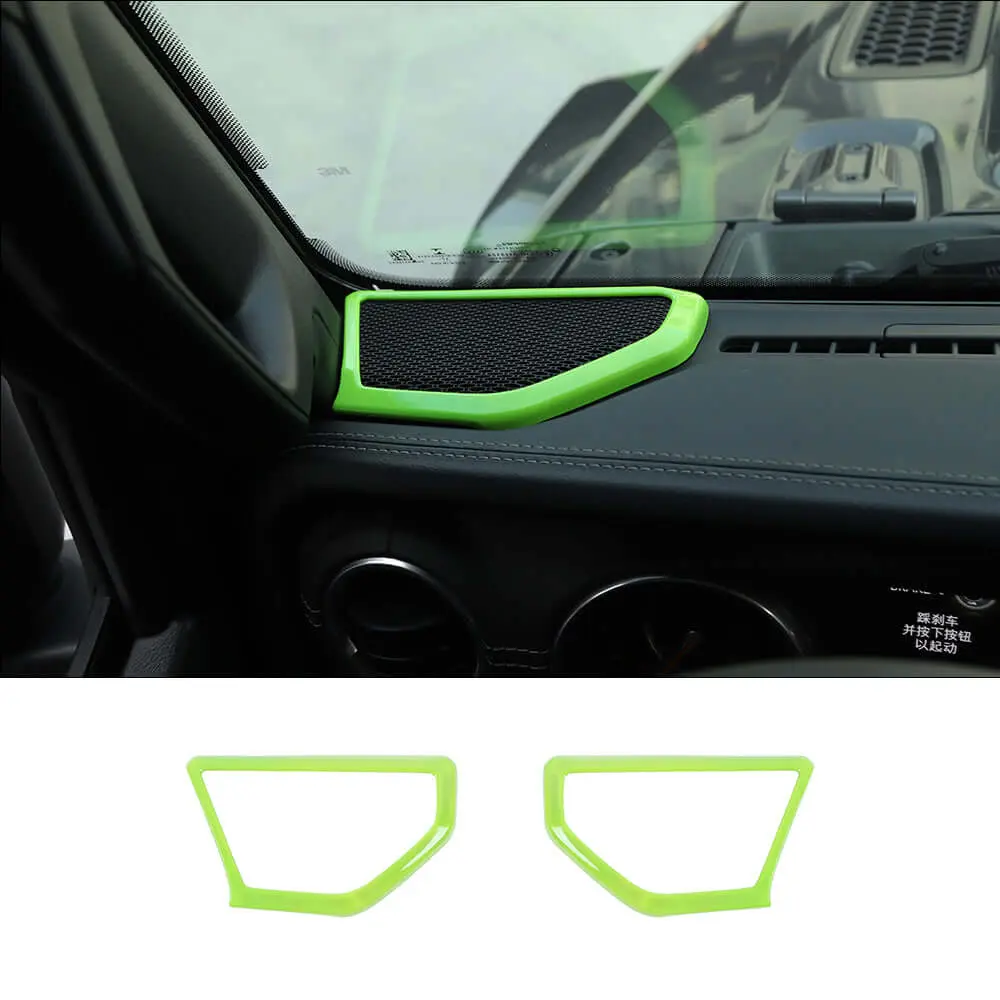 For 2018+ Jeep Wrangler JL/JLU & Gladiator JT A pillar Speaker Cover Trim – Interior Audio Accent - Image 11