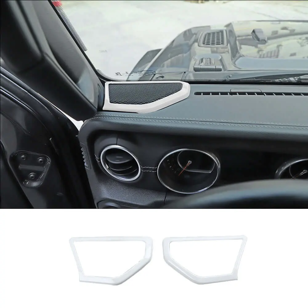 For 2018+ Jeep Wrangler JL/JLU & Gladiator JT A pillar Speaker Cover Trim – Interior Audio Accent - Image 13