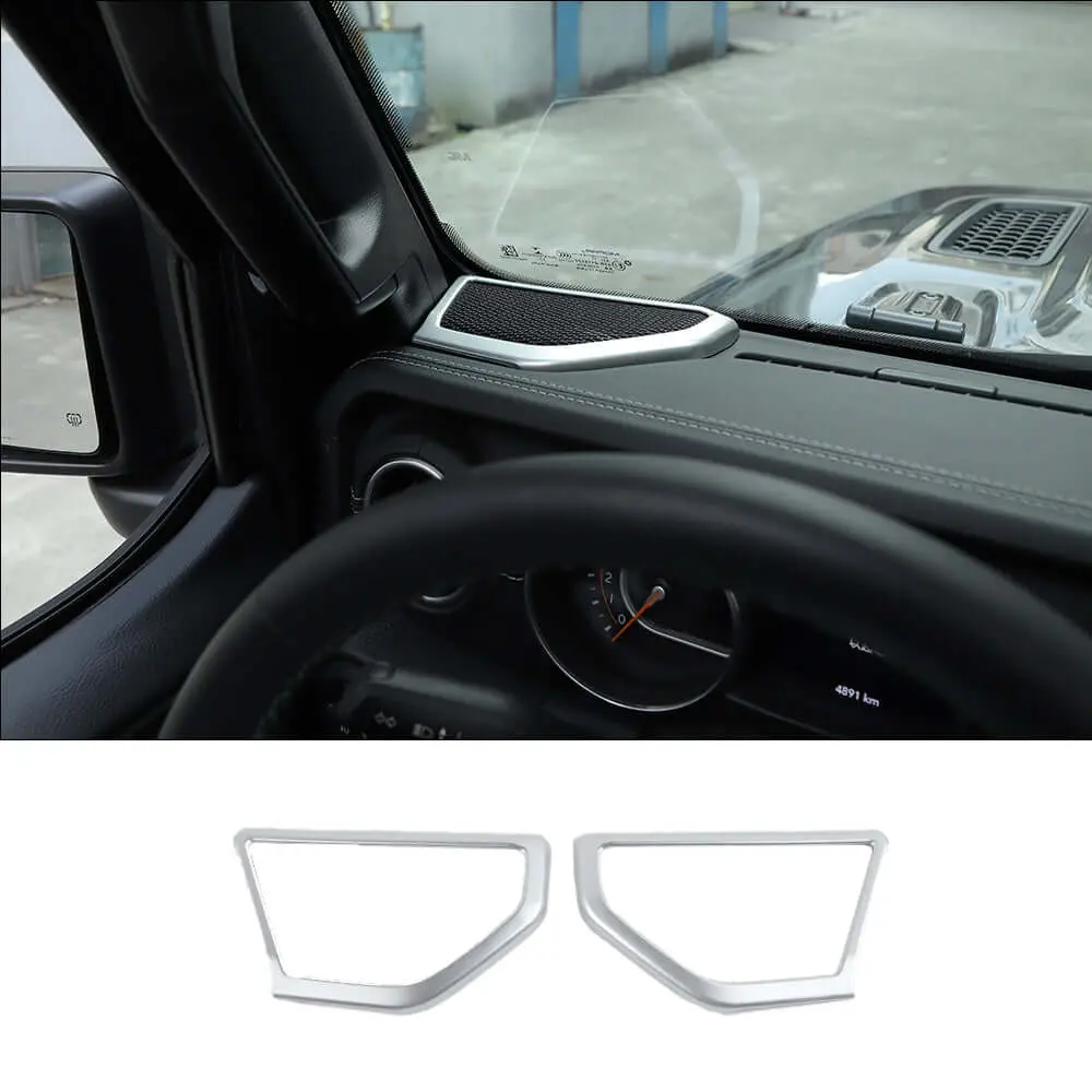 For 2018+ Jeep Wrangler JL/JLU & Gladiator JT A pillar Speaker Cover Trim – Interior Audio Accent - Image 14