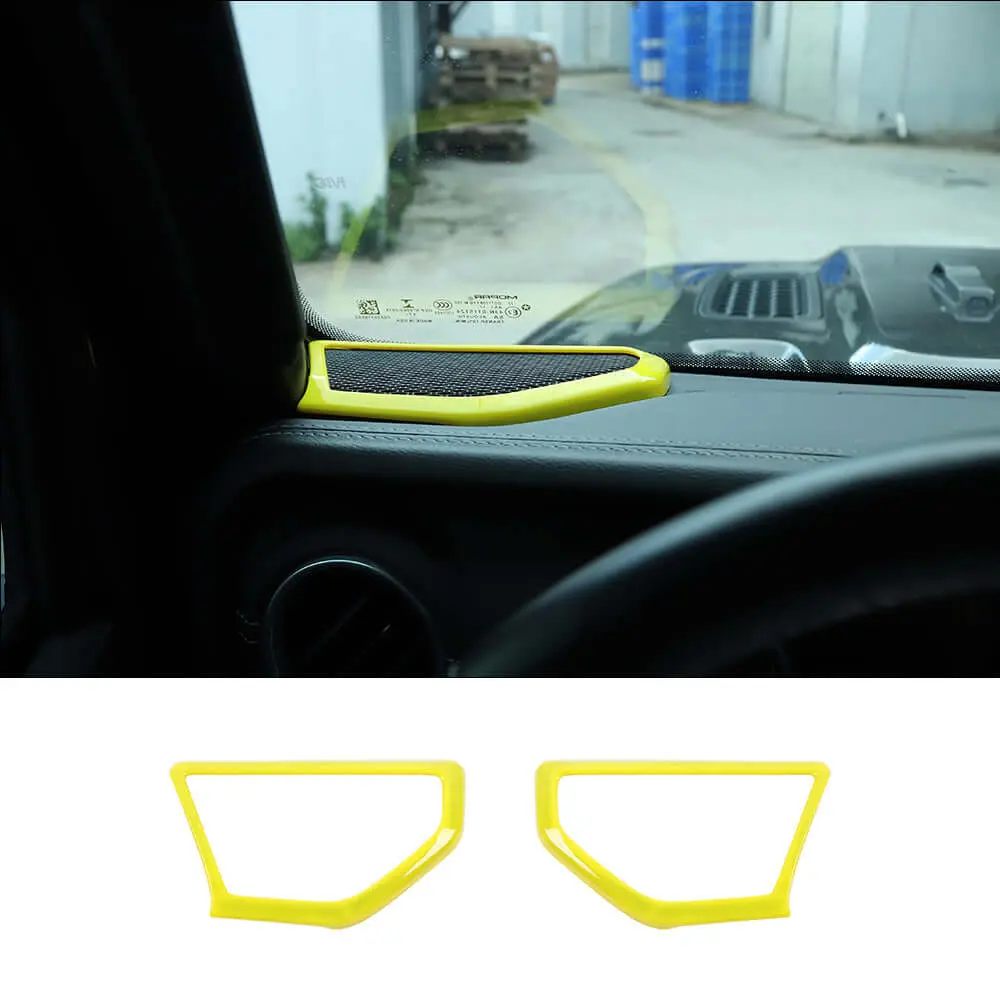 For 2018+ Jeep Wrangler JL/JLU & Gladiator JT A pillar Speaker Cover Trim – Interior Audio Accent - Image 16