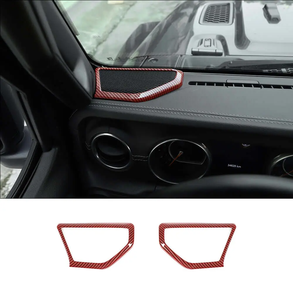 For 2018+ Jeep Wrangler JL/JLU & Gladiator JT A pillar Speaker Cover Trim – Interior Audio Accent - Image 19