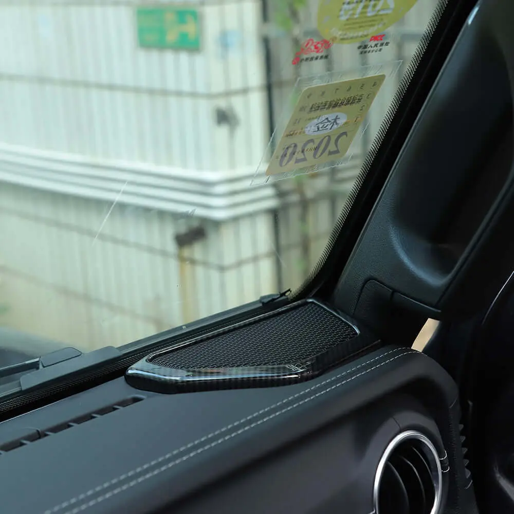 For 2018+ Jeep Wrangler JL/JLU & Gladiator JT A pillar Speaker Cover Trim – Interior Audio Accent - Image 3