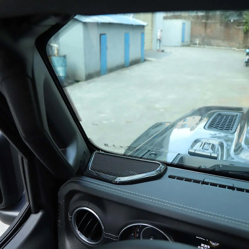 For 2018+ Jeep Wrangler JL/JLU & Gladiator JT A pillar Speaker Cover Trim – Interior Audio Accent - Image 6