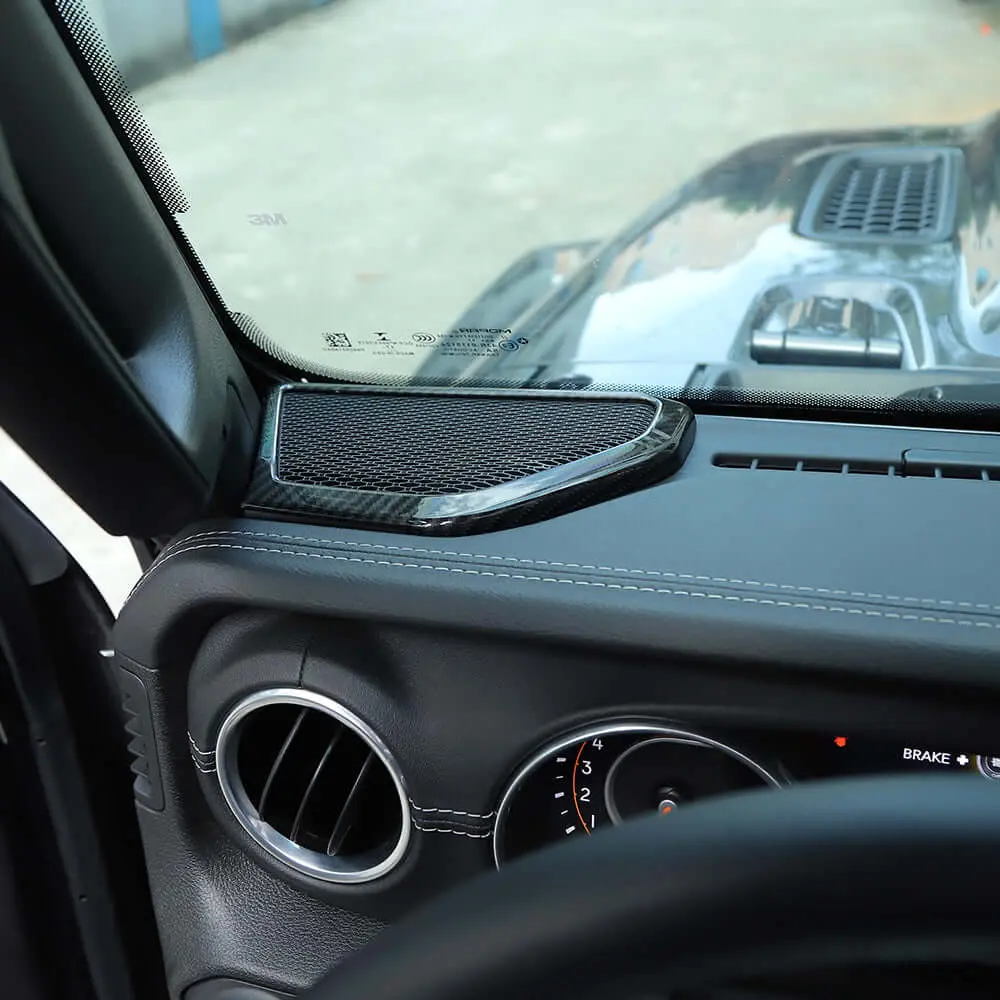For 2018+ Jeep Wrangler JL/JLU & Gladiator JT A pillar Speaker Cover Trim – Interior Audio Accent - Image 7