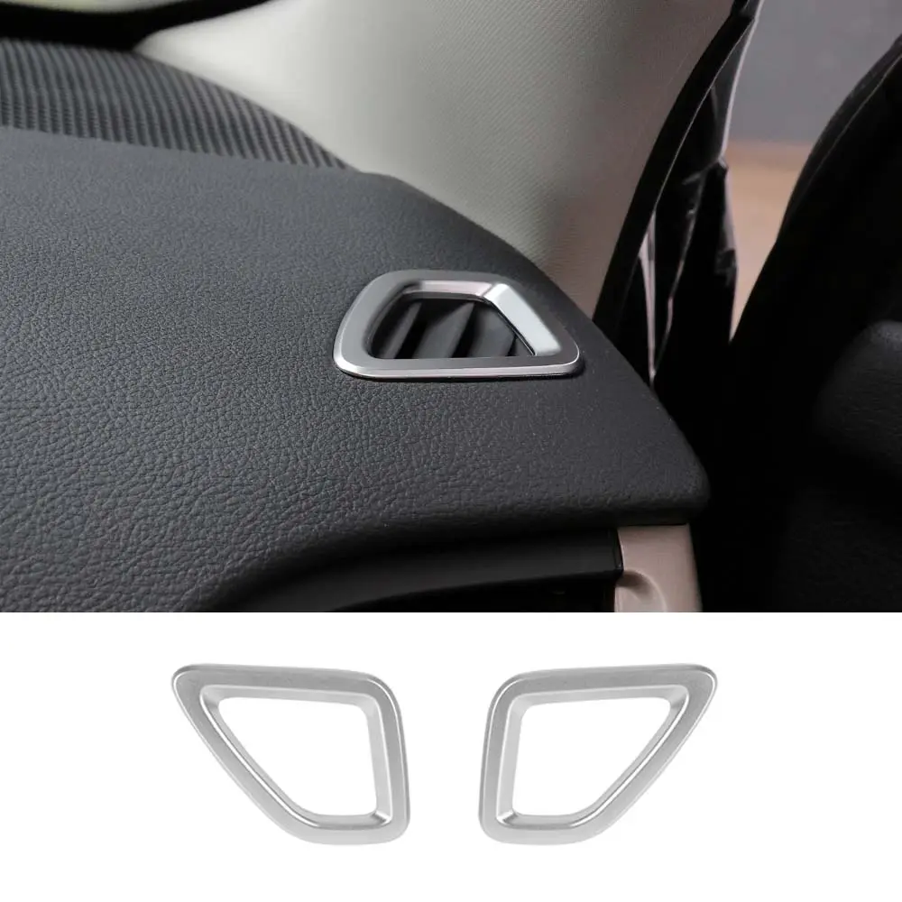 For 2014+ Jeep Cherokee 2pcs Up Vent Decoration Ring Cover Trim - Image 10