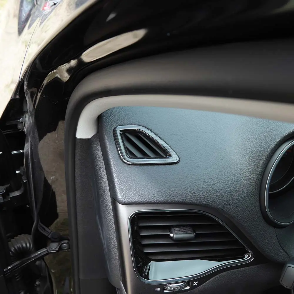 For 2014+ Jeep Cherokee 2pcs Up Vent Decoration Ring Cover Trim - Image 6