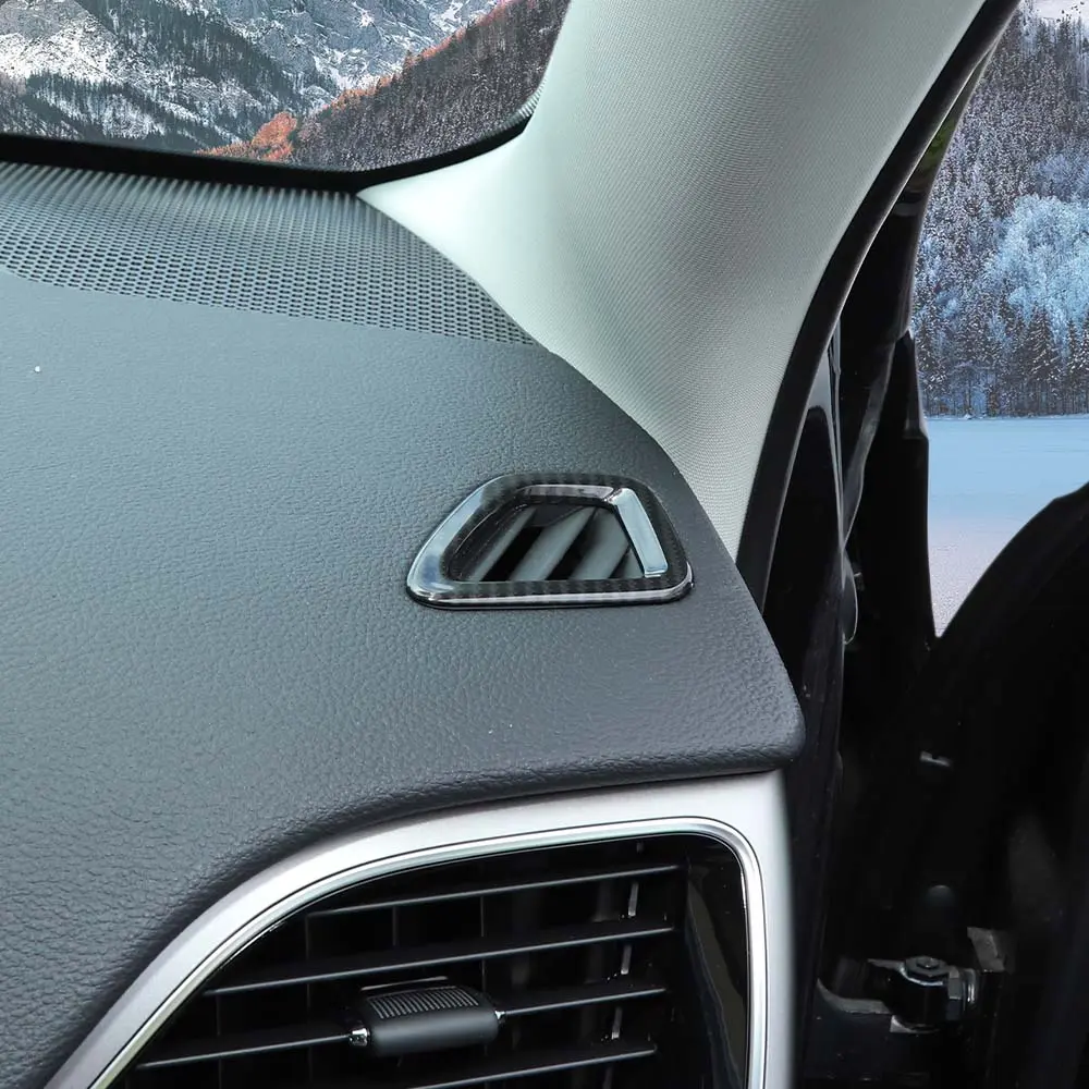 For 2014+ Jeep Cherokee 2pcs Up Vent Decoration Ring Cover Trim - Image 7
