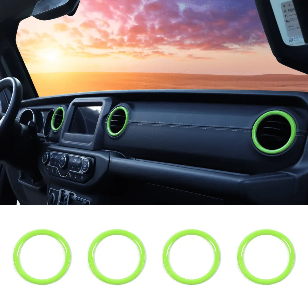 For 2018-2023 Jeep Wrangler JL JLU &Gladiator JT Air Vents Bezel Cover Trim - Image 18