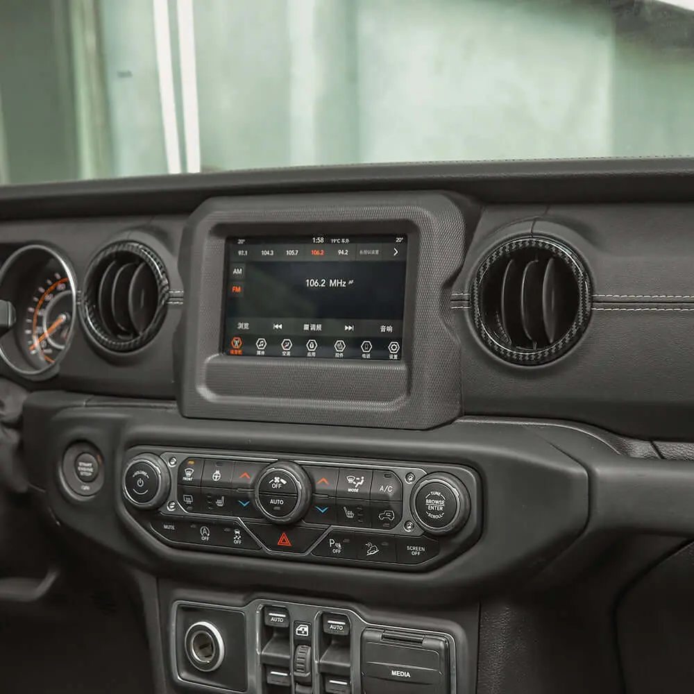 For 2018-2023 Jeep Wrangler JL JLU &Gladiator JT Air Vents Bezel Cover Trim - Image 7