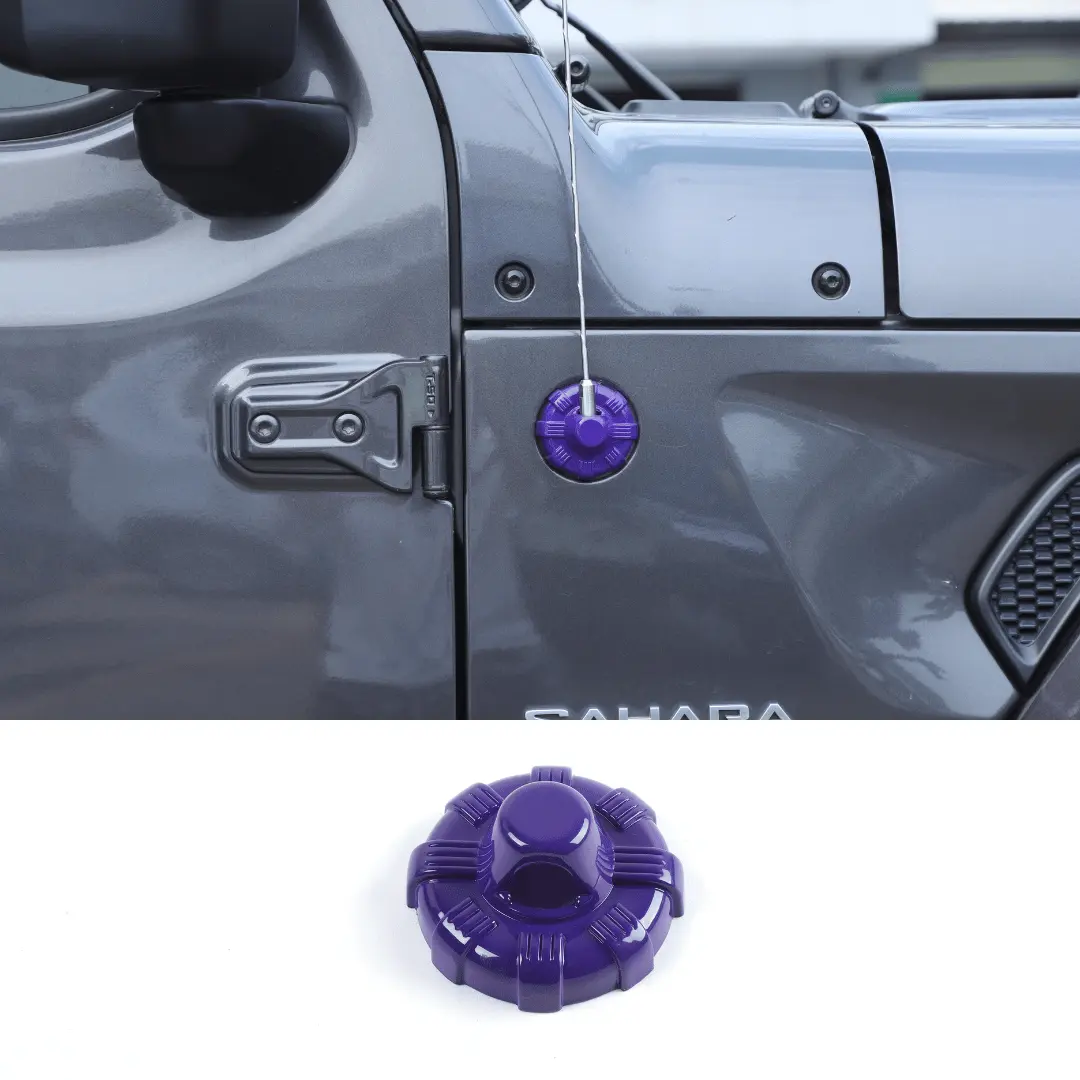 For 2007-2023 Jeep Wrangler JL JK Gladiator JT Antenna Base Cover Trim - Image 10