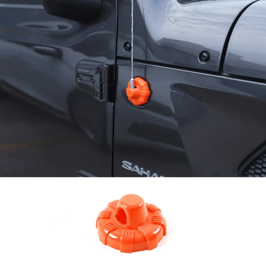 For 2007-2023 Jeep Wrangler JL JK Gladiator JT Antenna Base Cover Trim - Image 7