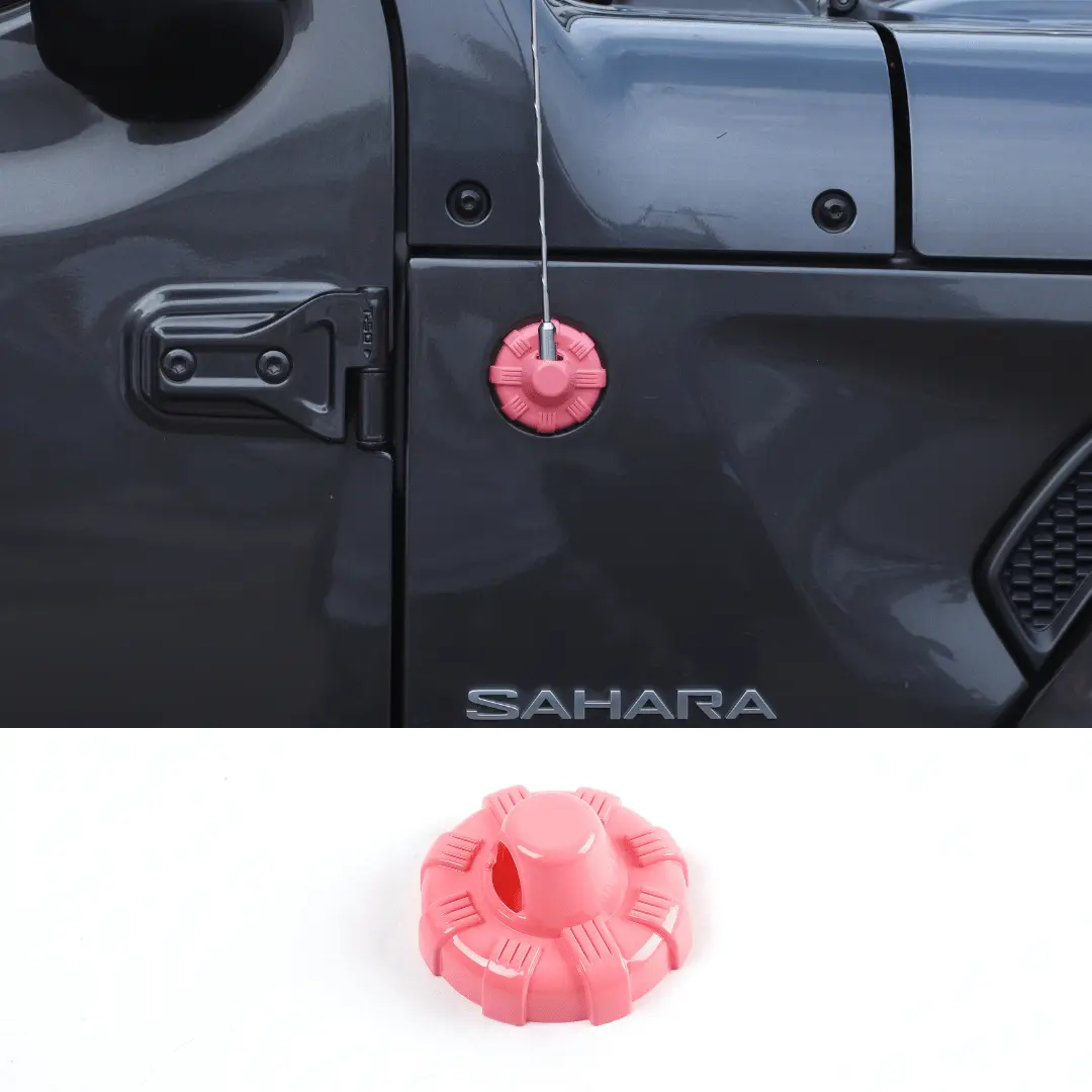 For 2007-2023 Jeep Wrangler JL JK Gladiator JT Antenna Base Cover Trim - Image 9