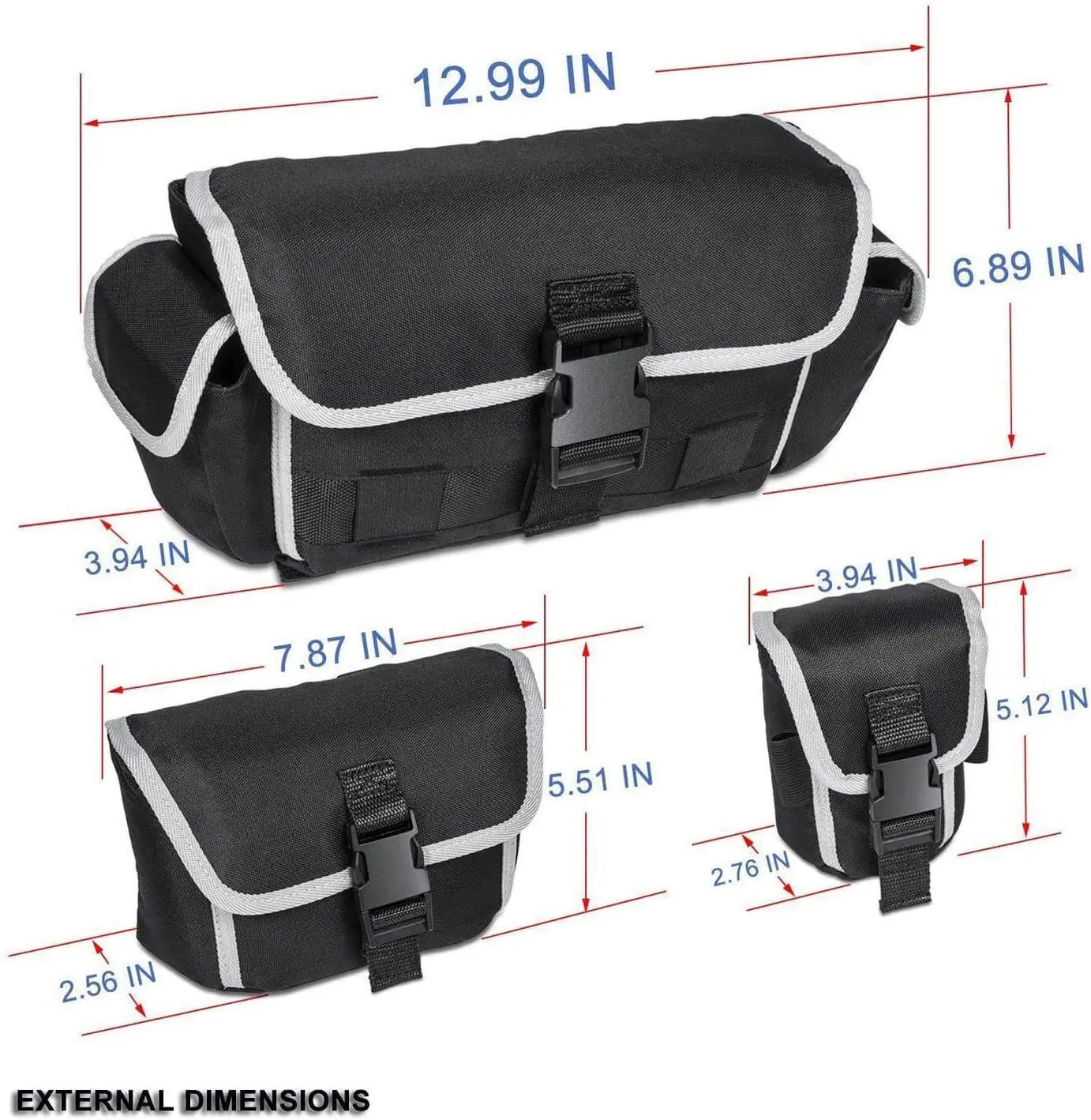 For Jeep Universal Car Backseat Storage Bag & Multi-Size Tailgate Organizer Bag - Image 4
