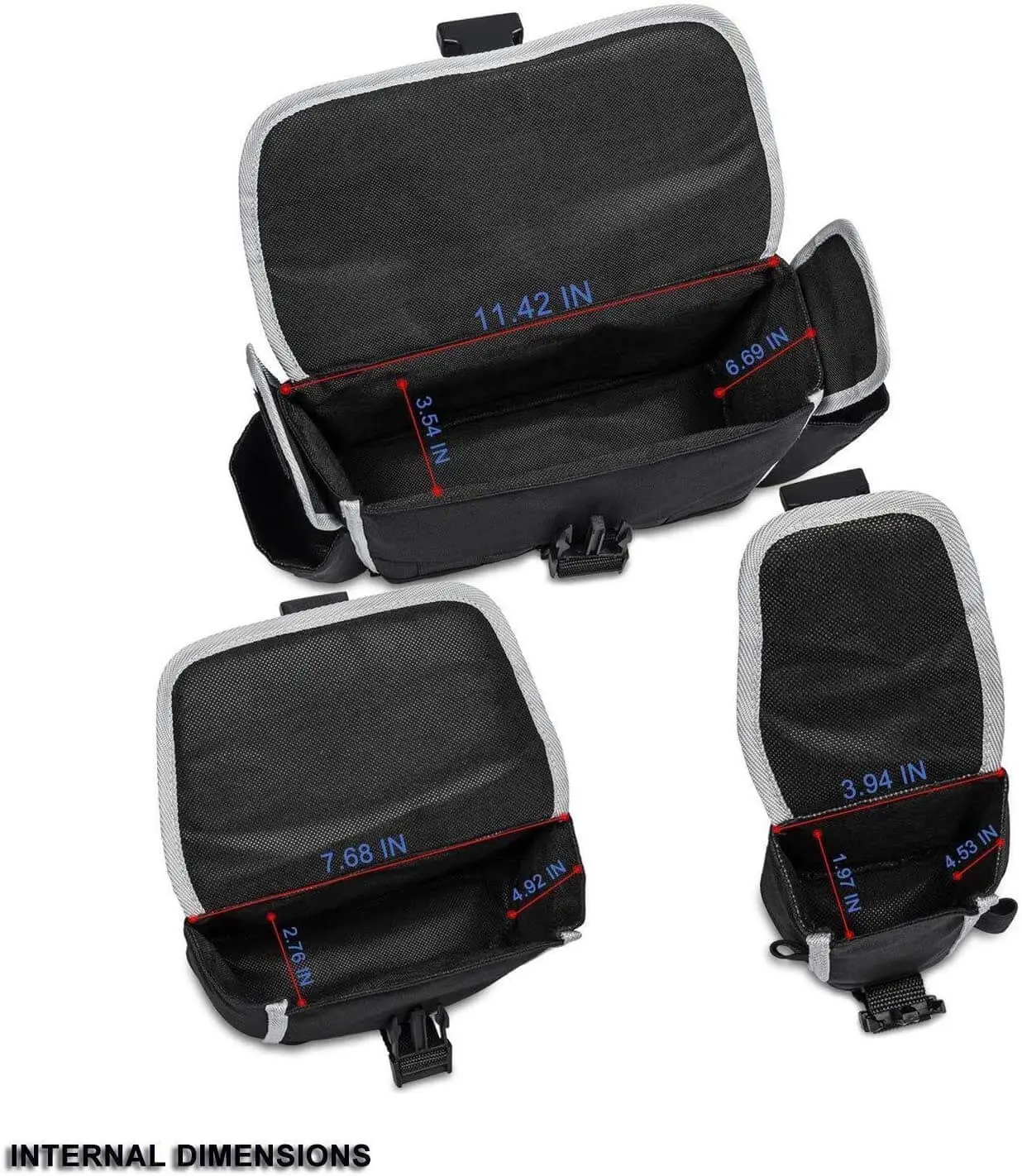 For Jeep Universal Car Backseat Storage Bag & Multi-Size Tailgate Organizer Bag - Image 6