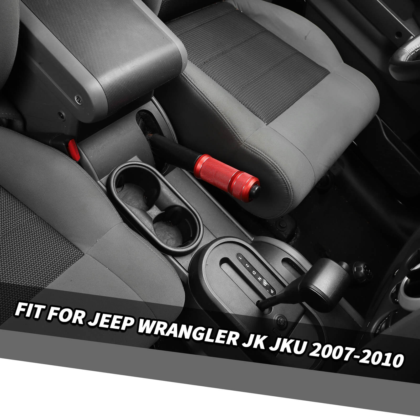 For 2007-2010 Jeep Wrangler JK Car Hand Brake Handbrake Trim Cover Bezel - Image 3