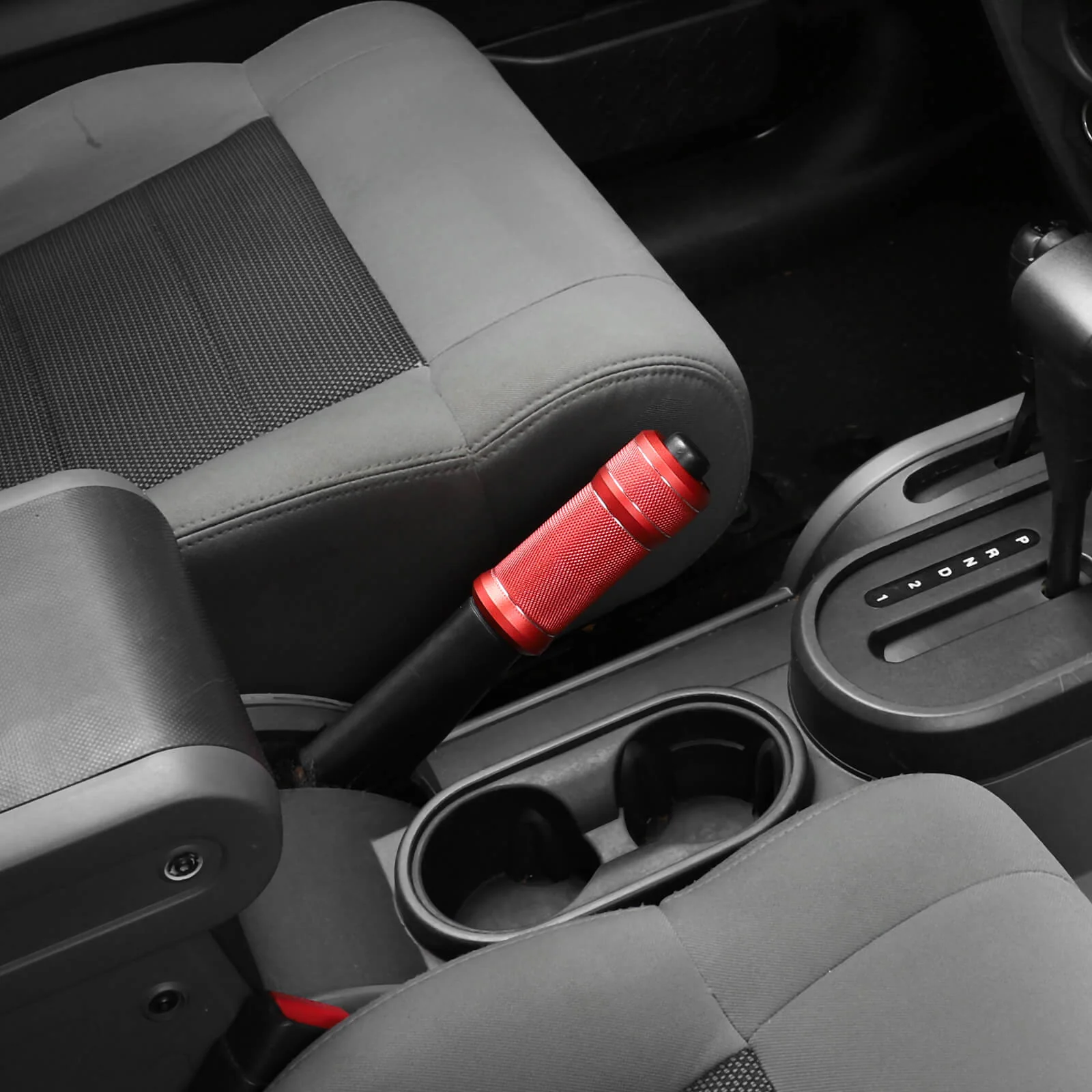 For 2007-2010 Jeep Wrangler JK Car Hand Brake Handbrake Trim Cover Bezel - Image 4
