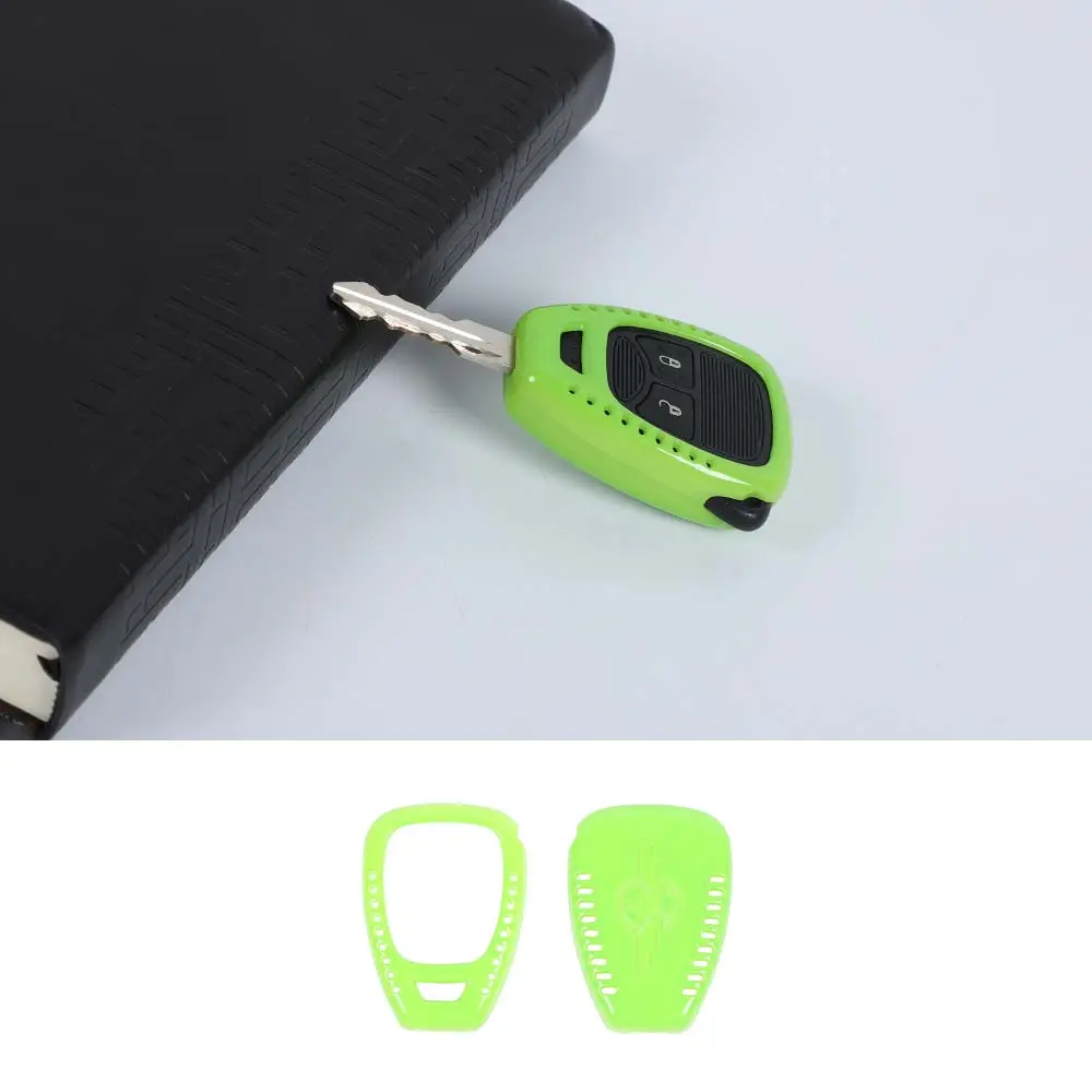 For Jeep Wrangler JK JKU 2007-18 / Compass 2008-16 / Patriot 2011-16 Car Key Fob Cover Case - Image 14