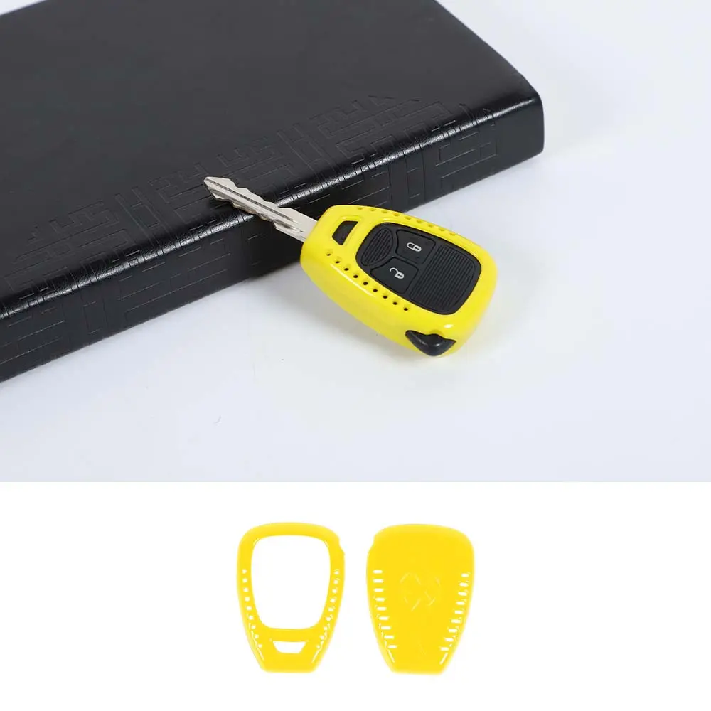 For Jeep Wrangler JK JKU 2007-18 / Compass 2008-16 / Patriot 2011-16 Car Key Fob Cover Case - Image 15