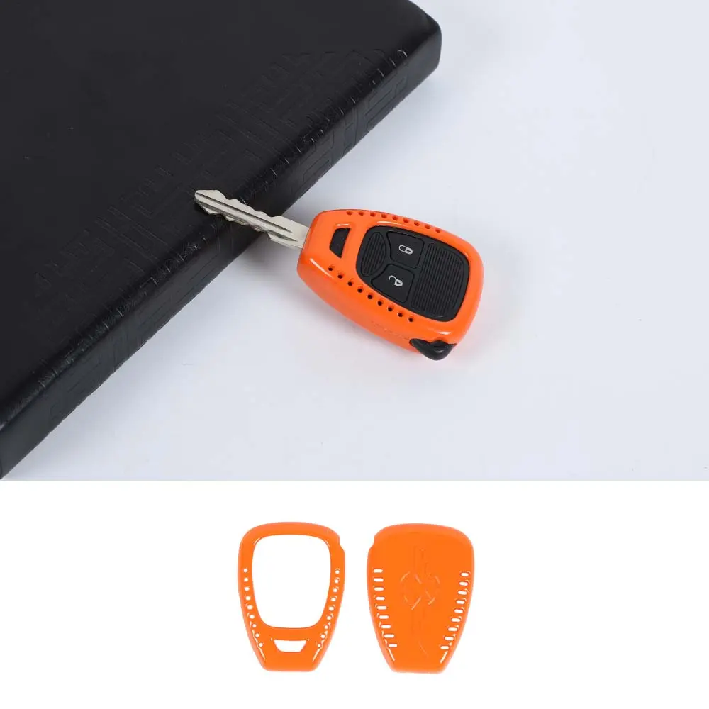 For Jeep Wrangler JK JKU 2007-18 / Compass 2008-16 / Patriot 2011-16 Car Key Fob Cover Case - Image 16