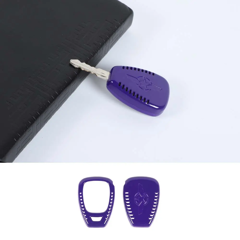 For Jeep Wrangler JK JKU 2007-18 / Compass 2008-16 / Patriot 2011-16 Car Key Fob Cover Case - Image 18