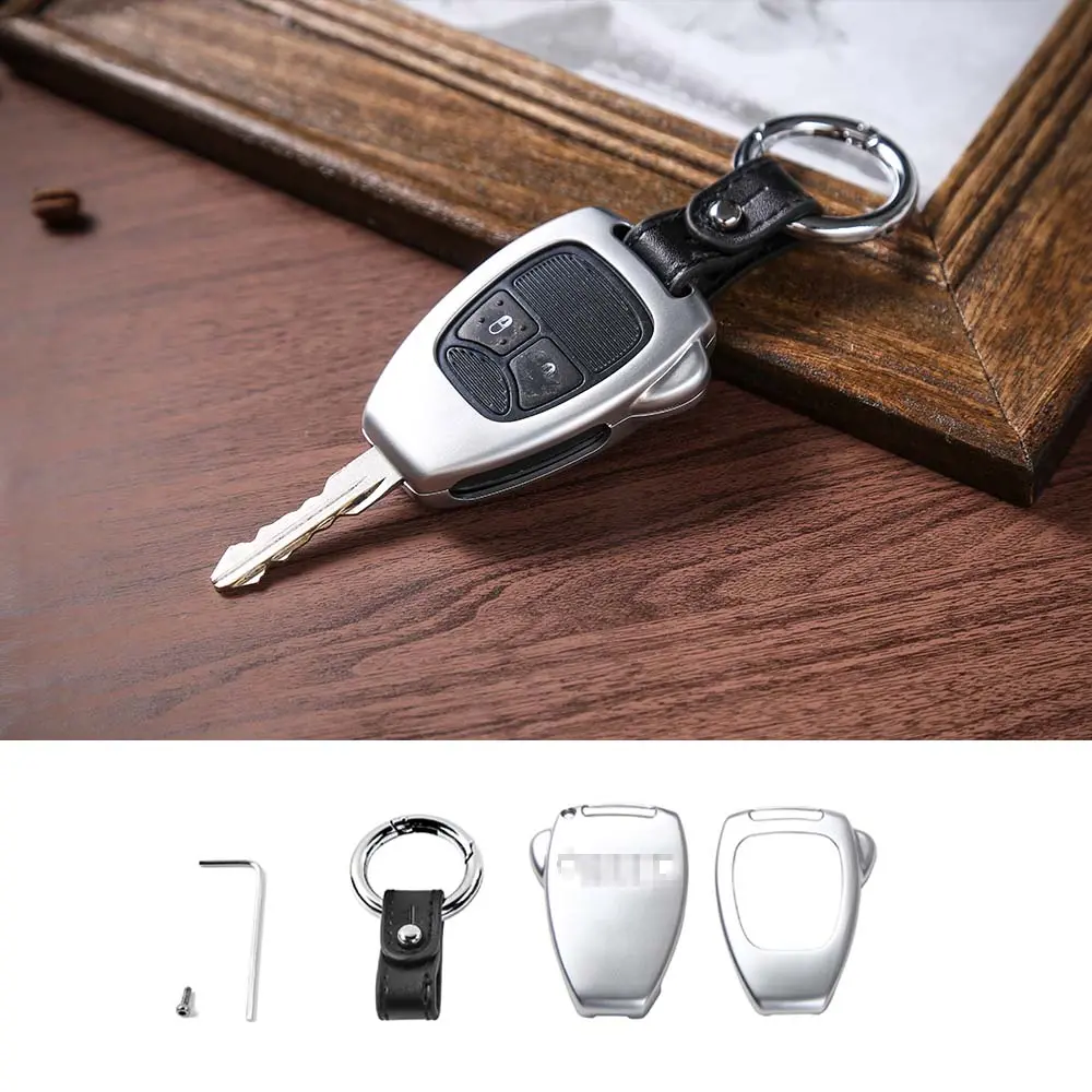 For Jeep Wrangler JK 08-18/ Compass 08-15/ Patriot 11-16 Car Key Fob Shell Case
