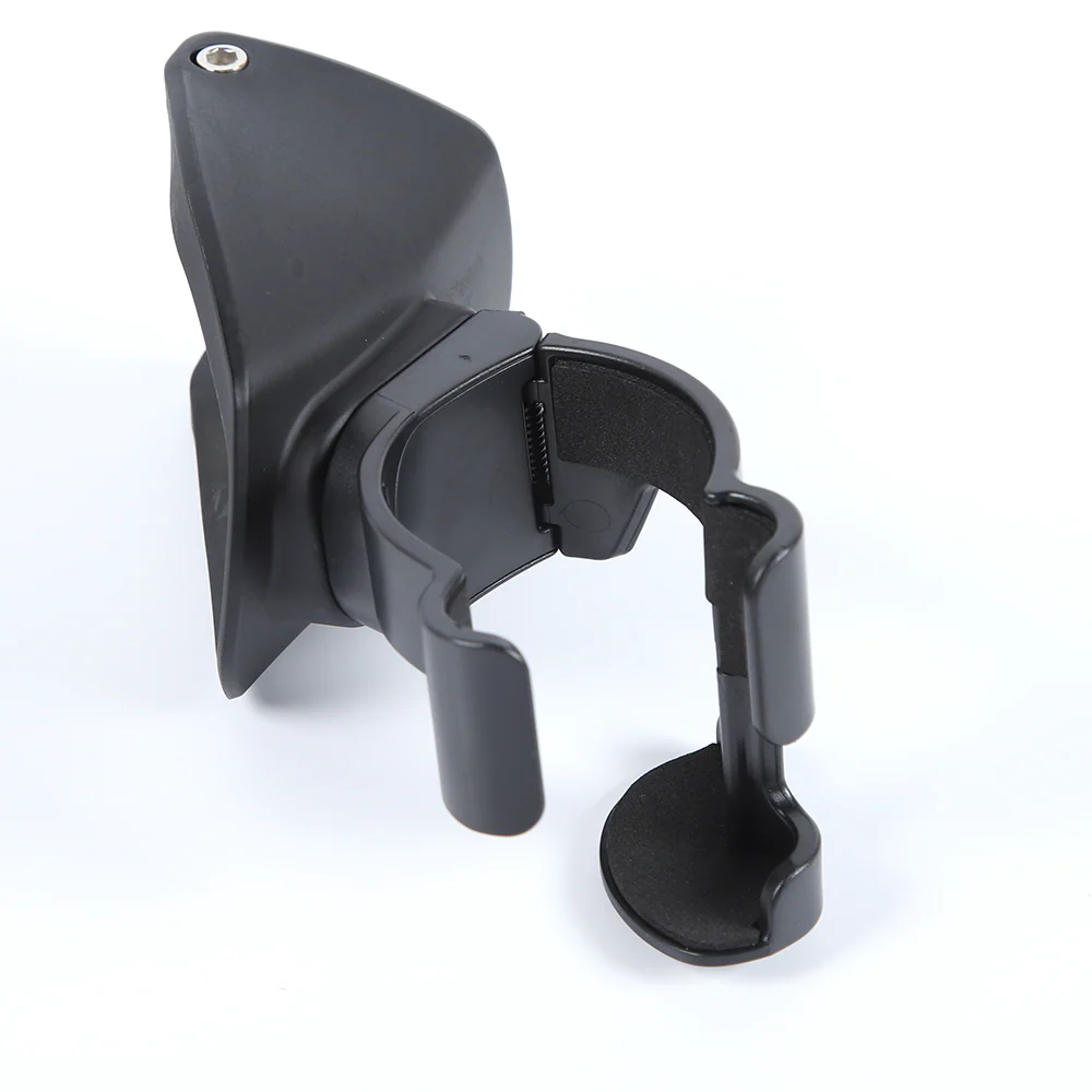 For 2015+ Jeep Renegade Car Phone & Cup Holder Mount Multi-function Stand Black - Image 4