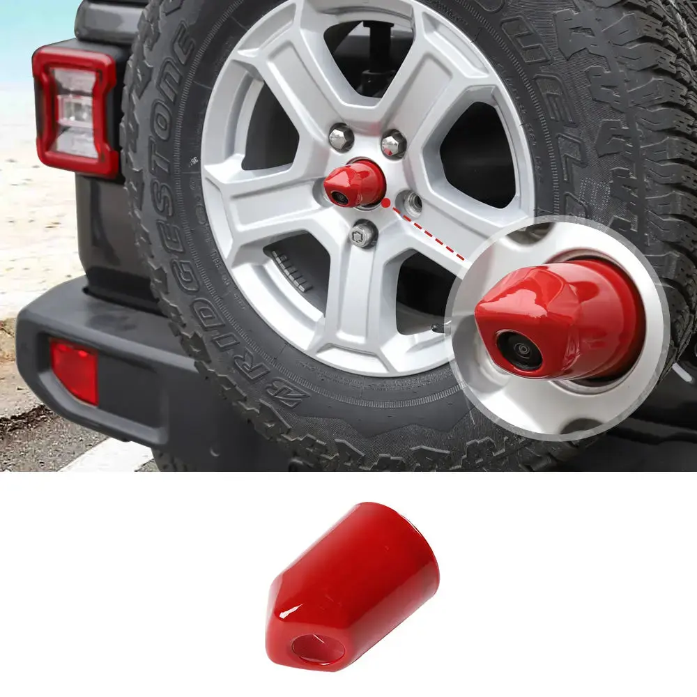 For 2018+ Jeep Wrangler JL JLU Rear Wheel Camera Decoration Cover Trim - Image 17