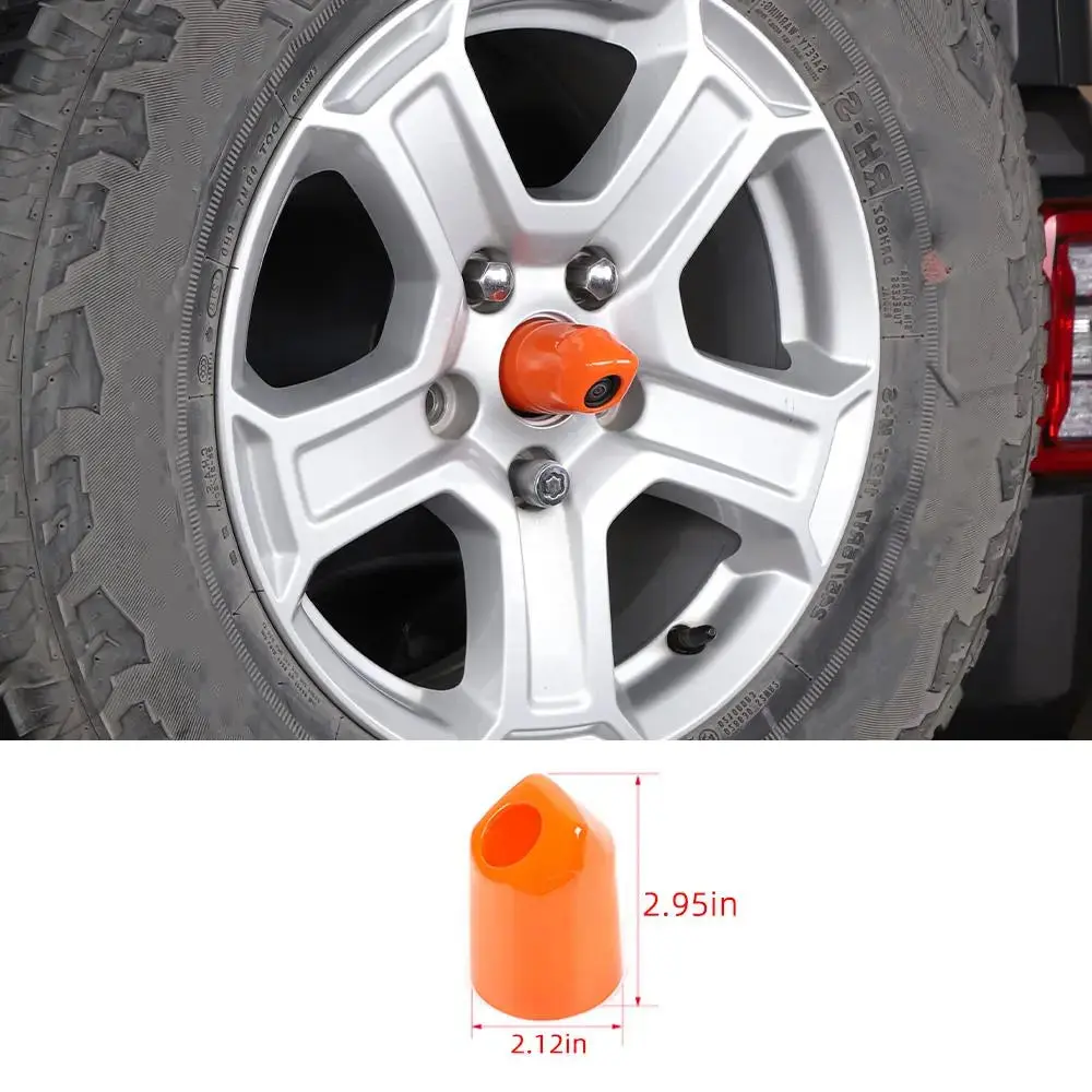 For 2018+ Jeep Wrangler JL JLU Rear Wheel Camera Decoration Cover Trim - Image 22