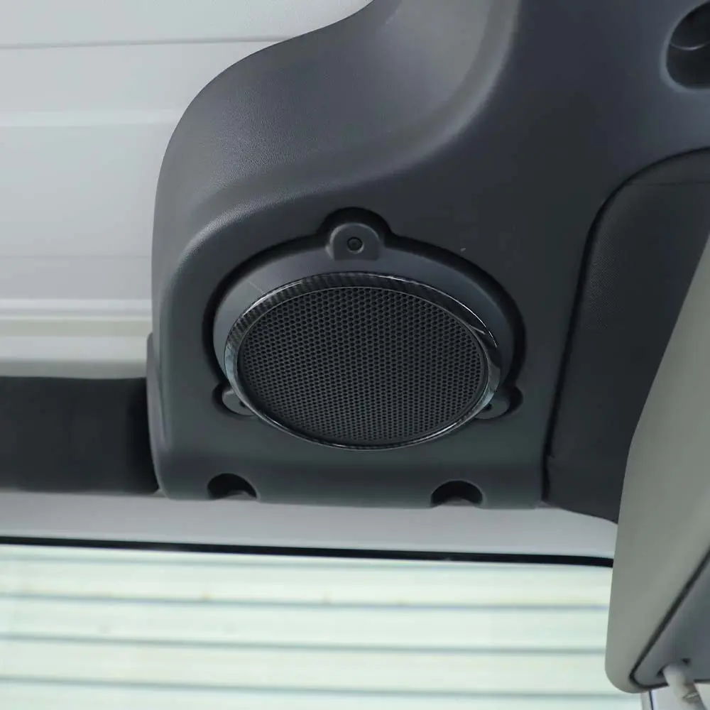 For Jeep Wrangler JK 2007-2014 Car Roof Sound Speaker Trim Ring Cover Bezel - Image 3