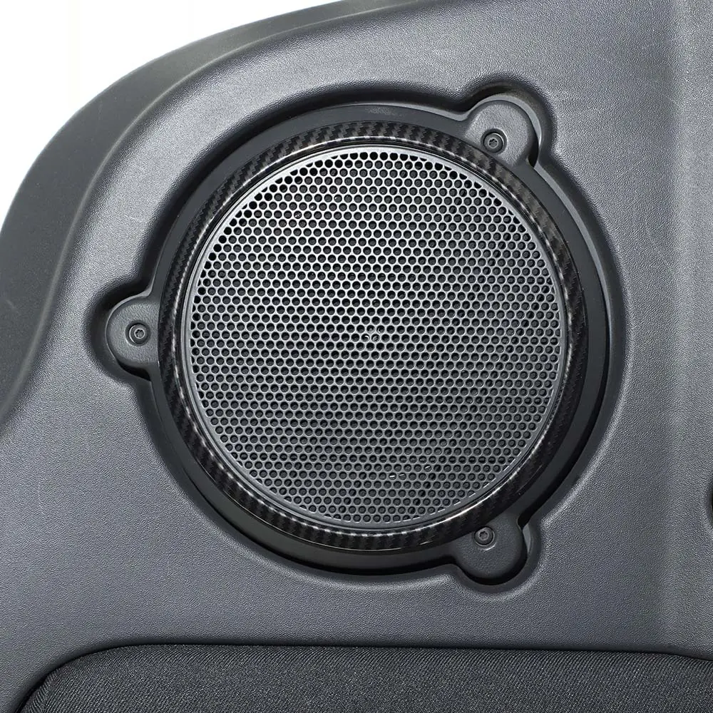 For Jeep Wrangler JK 2007-2014 Car Roof Sound Speaker Trim Ring Cover Bezel - Image 4