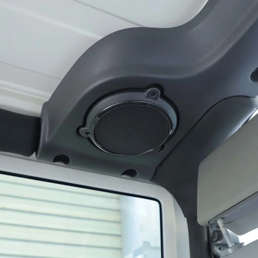 For Jeep Wrangler JK 2007-2014 Car Roof Sound Speaker Trim Ring Cover Bezel - Image 5