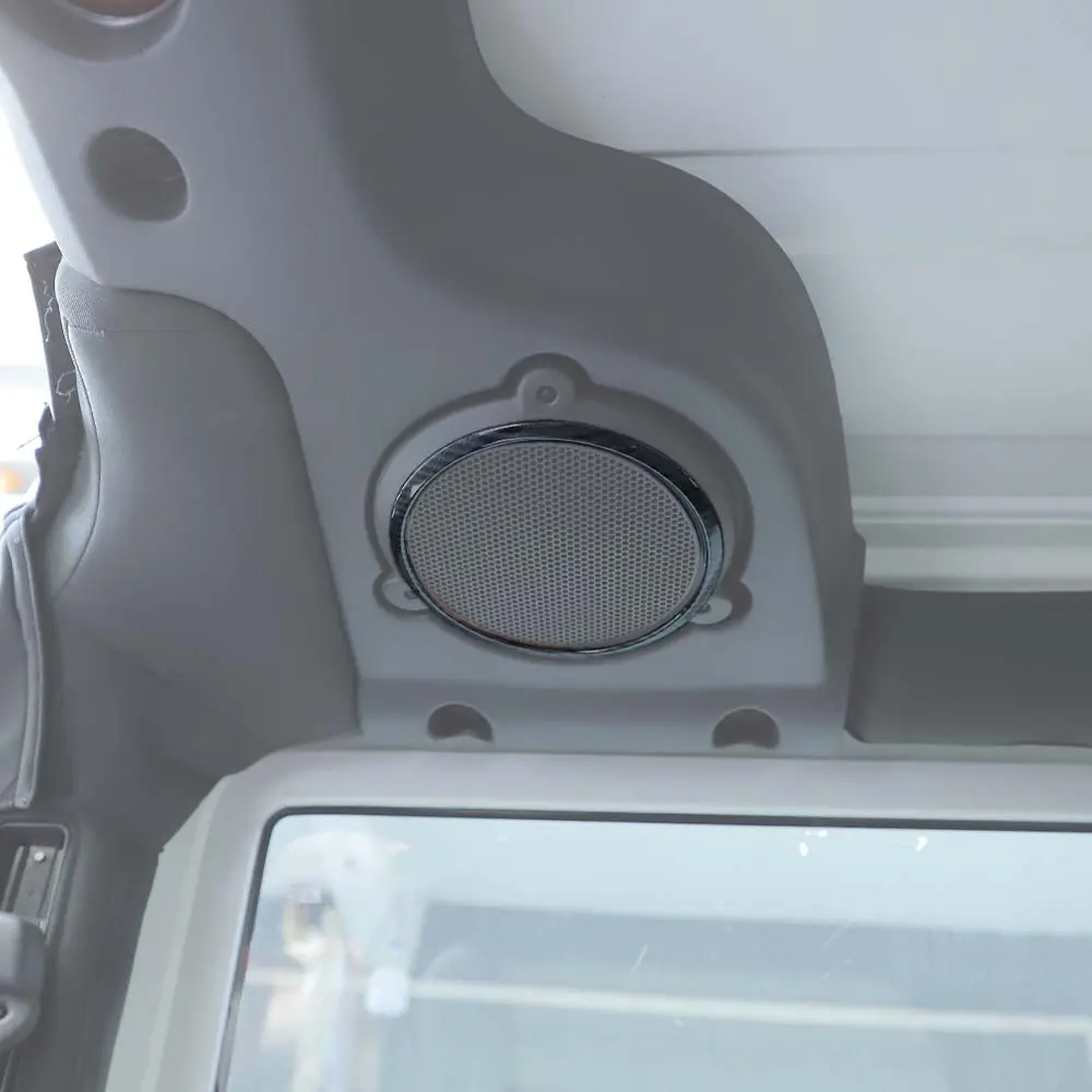 For Jeep Wrangler JK 2007-2014 Car Roof Sound Speaker Trim Ring Cover Bezel - Image 6