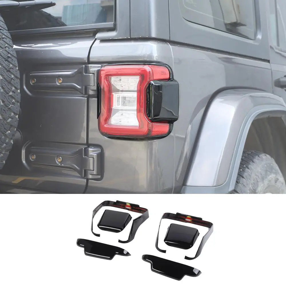 For 2018+ Jeep Wrangler JL Tail Light Decor Cover Trim - Image 10