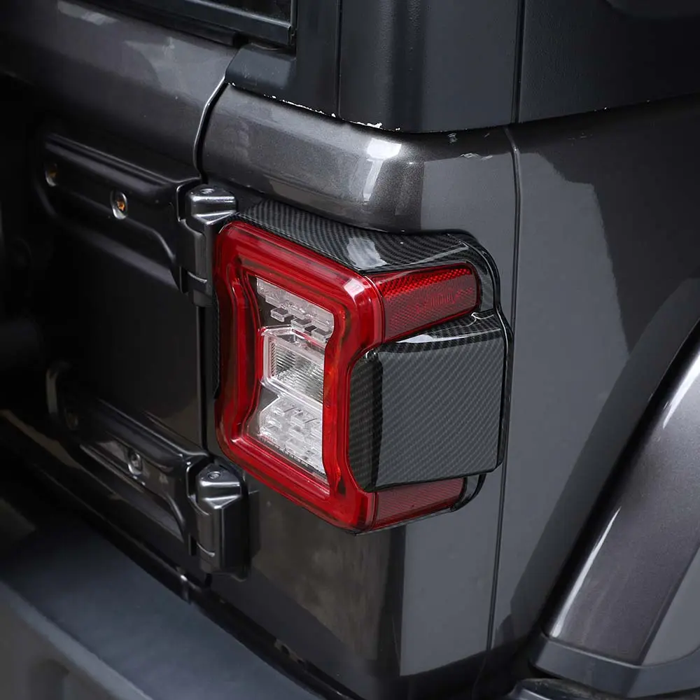 For 2018+ Jeep Wrangler JL Tail Light Decor Cover Trim - Image 6