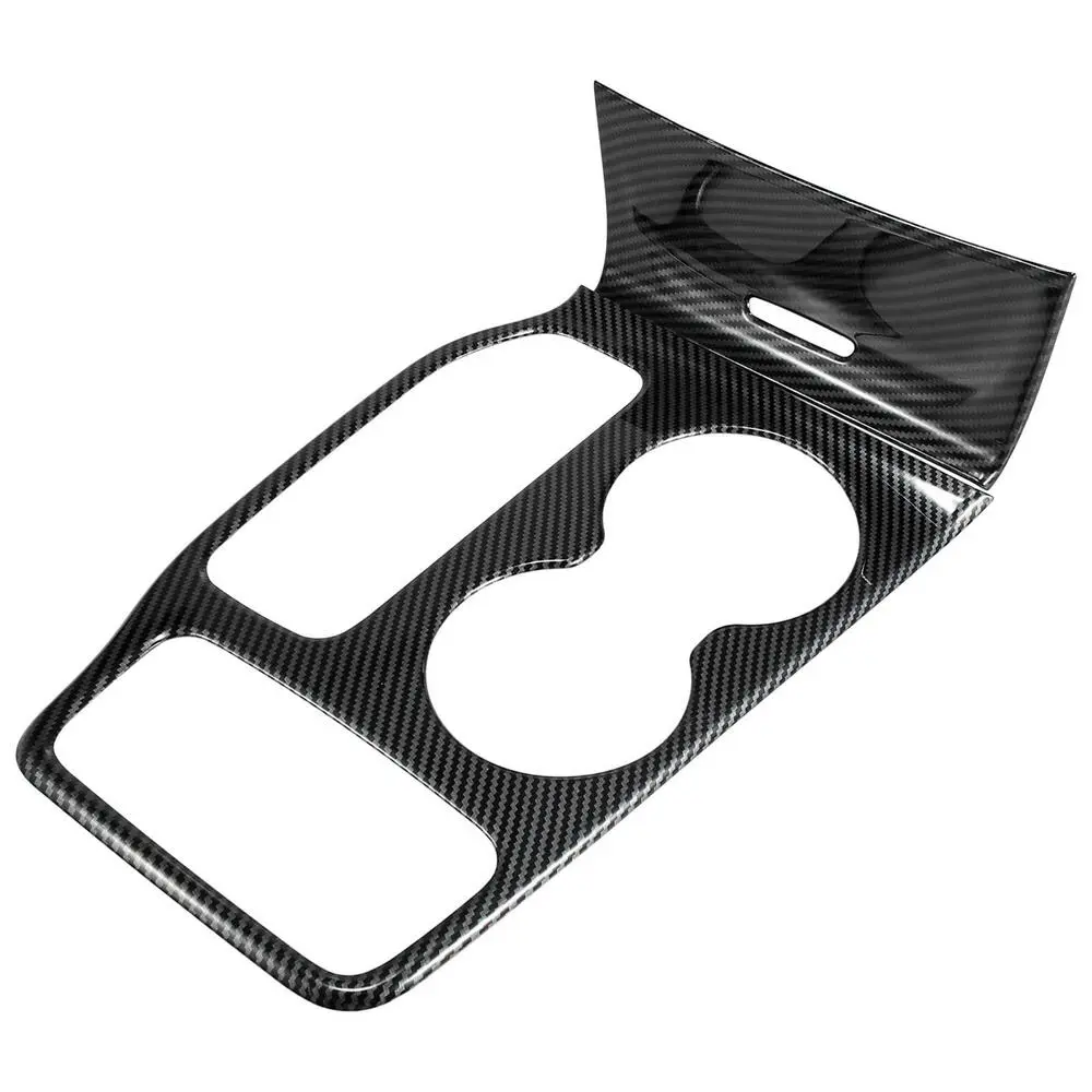 For 2016-2021 Jeep Grand Cherokee WK2 Center Gear Shift Panel Cover Trim Soft Carbon Fiber - Image 5