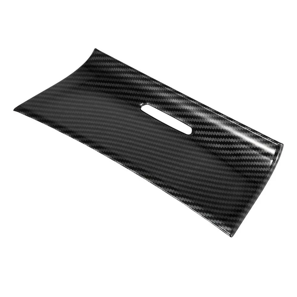 For 2016-2021 Jeep Grand Cherokee WK2 Center Gear Shift Panel Cover Trim Soft Carbon Fiber - Image 9