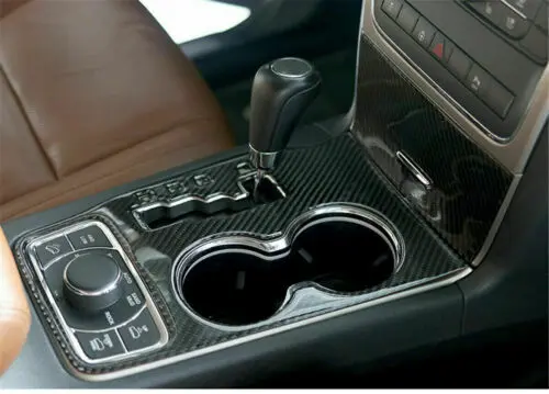 For 2011-13 Jeep Grand Cherokee WK2 Center Gear Shift Panel Cover Trim - Image 5