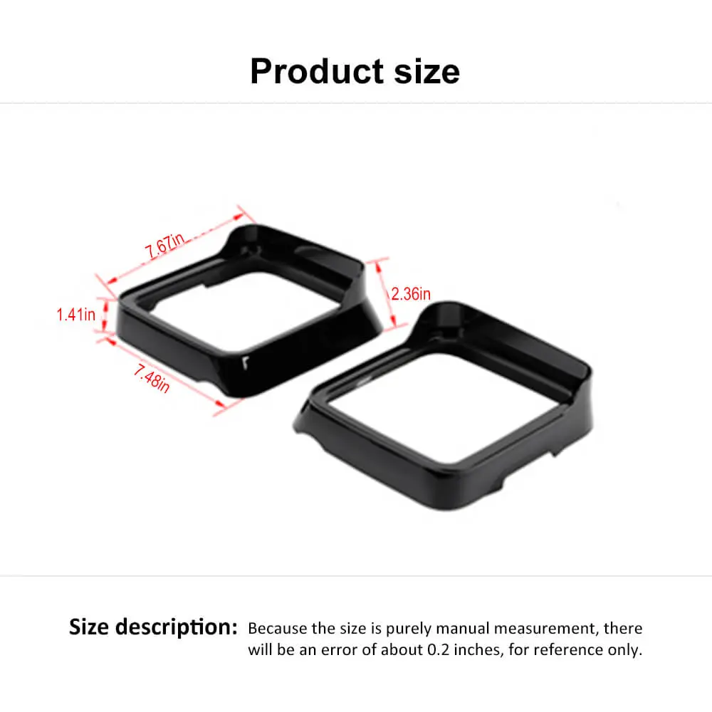 For 2018+ Jeep Wrangler JL JLU & Gladiator JT Rearview Mirror Rain Eyebrow Rain Visor Frame Trim Cover - Image 7