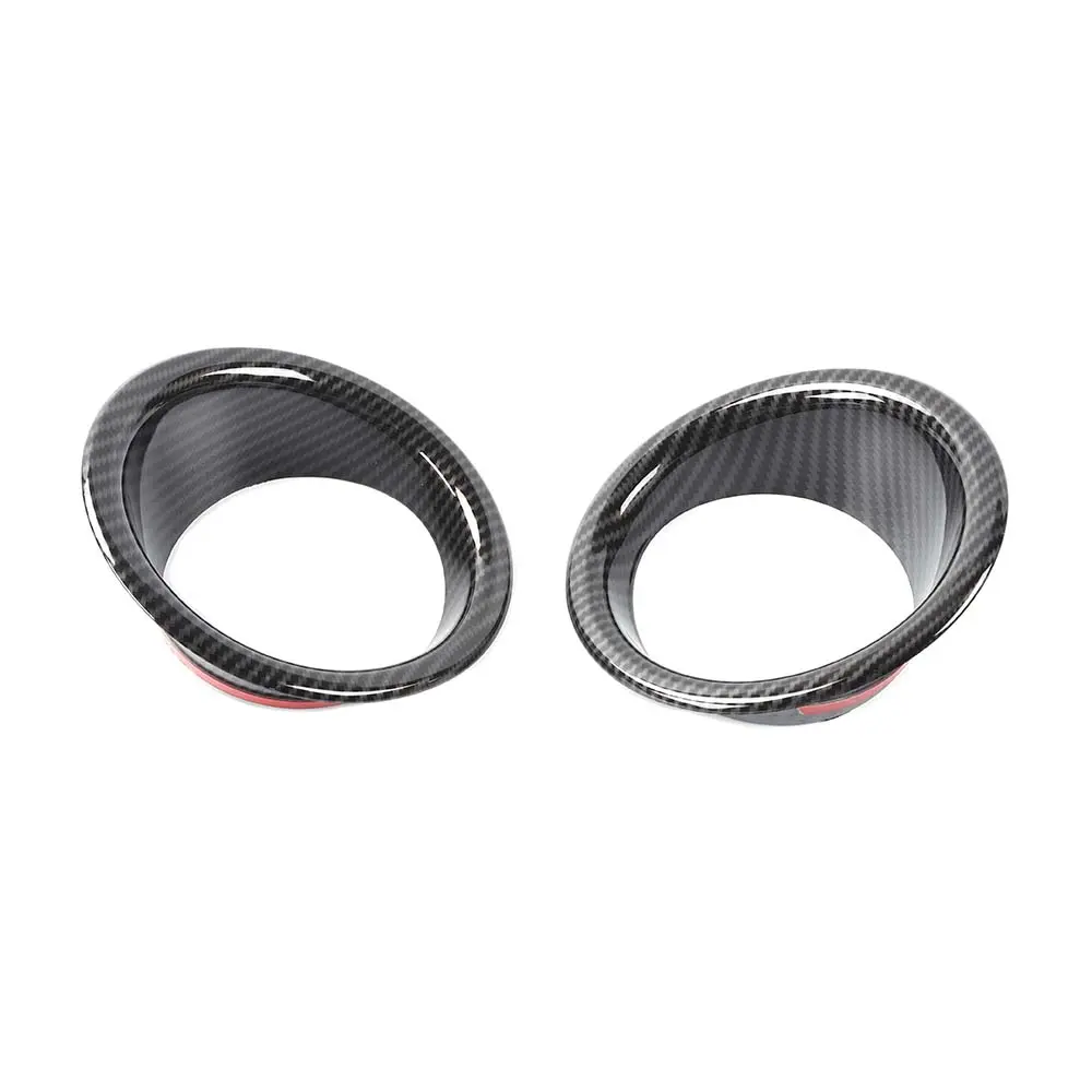 For 2007-2018 Jeep Wrangler JK JKU Front Bumper Fog Light Lamp Bezels Trim - Image 9