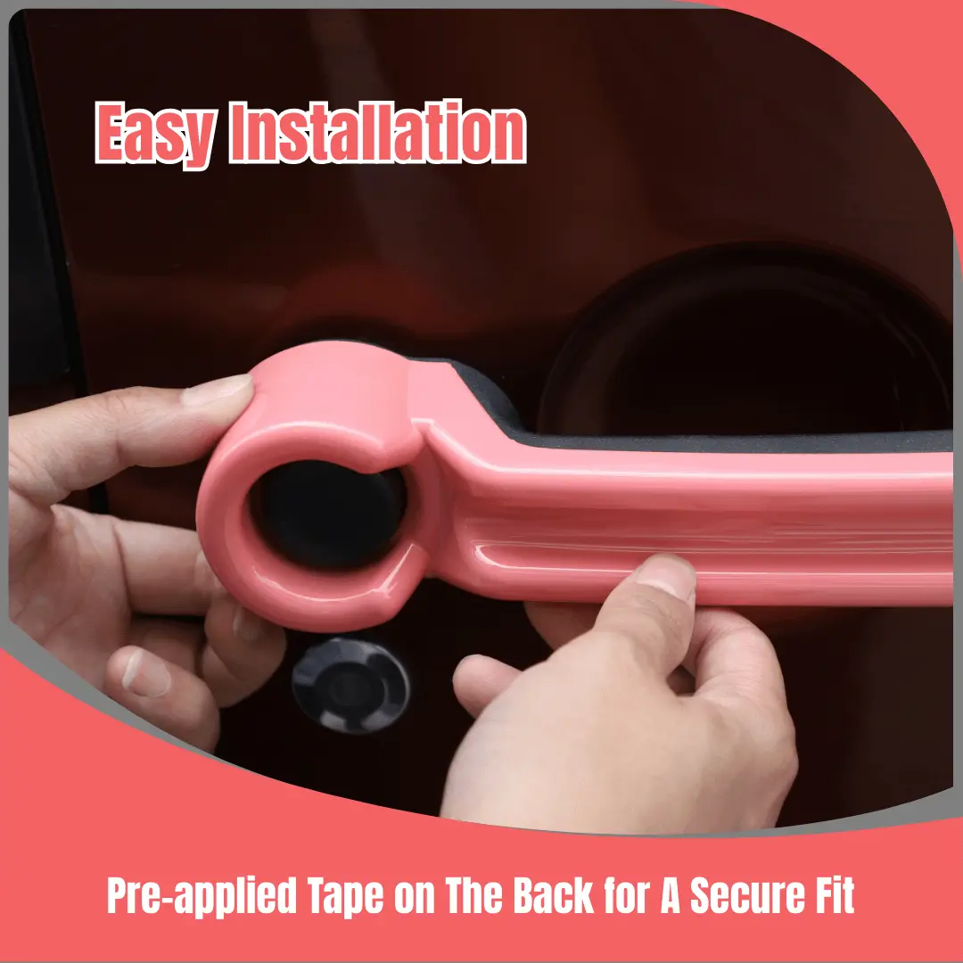 For 2007-2018 Jeep Wrangler JKU 4-Door Door & Tailgate Handle Cover Trim - Image 6